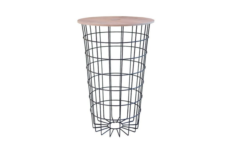 Hami Skittentøyskurv 34 cm - Eik/Svart - Hus & oppussing - Kjøkken & bad - Kjøkken & vaskerom - Tørke & vasketilbehør