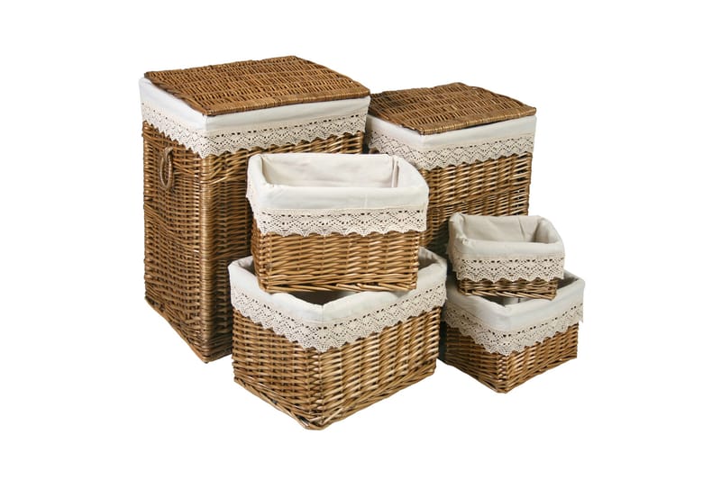 Max-1 Skittentøyskorg Lysebrun - Hus & oppussing - Kjøkken & bad - Baderom - Baderomstilbehør