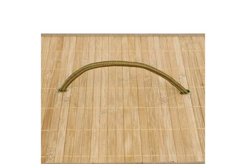 Skittentøyskurv bambus 100 L - Brun - Baderomstilbehør - Skittentøyskurv