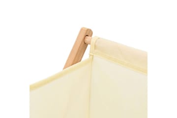 Skittentøyskurv sedertre og stoff beige 42x41x64 cm - Hus & oppussing - Kjøkken & bad - Baderom - Baderomstilbehør
