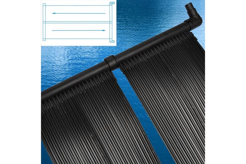 Solpanel for Basseng Varmer - Hus & oppussing - Kjøkken & bad - Baderom - Baderomstilbehør