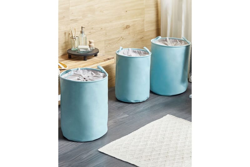 Vaskekurver Archa sett med 3 Blå/grå - Blå/grå - Hus & oppussing - Kjøkken & bad - Kjøkken & vaskerom - Tørke & vasketilbehør