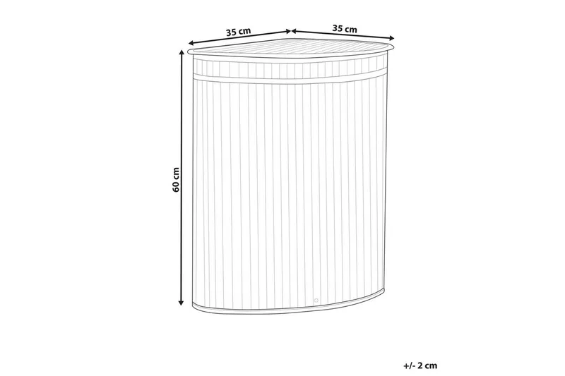 Vaskekurver Badulla Hvit - Hvit - Hus & oppussing - Kjøkken & bad - Kjøkken & vaskerom - Tørke & vasketilbehør