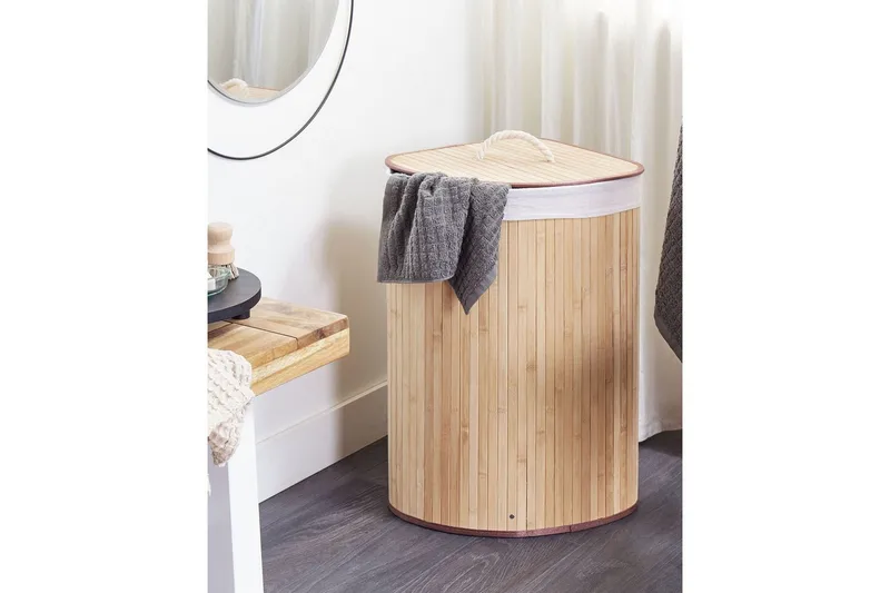 Vaskekurver Matara Lyst tre/hvit - Lyst tre/hvit - Hus & oppussing - Kjøkken & bad - Kjøkken & vaskerom - Tørke & vasketilbehør