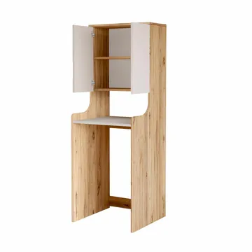 Vaskemaskinskap Skye Decor Bren (64,8 x 181 x 33,8 cm) Atlantisk furu - Atlantic Pine - Hus & oppussing - Kjøkken & bad - Kjøkken & vaskerom