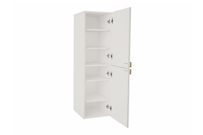 Glenndale Høyskap Baderom 120 cm - Grå - Hus & oppussing - Kjøkken & bad - Baderom - Baderomsmøbler & baderomsinnredning - Baderomsskap