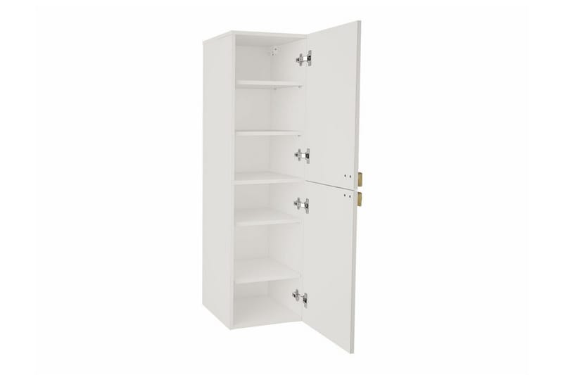 Glenndale Høyskap Baderom 120 cm - Hvid - Hus & oppussing - Kjøkken & bad - Baderom - Baderomsmøbler & baderomsinnredning - Baderomsskap