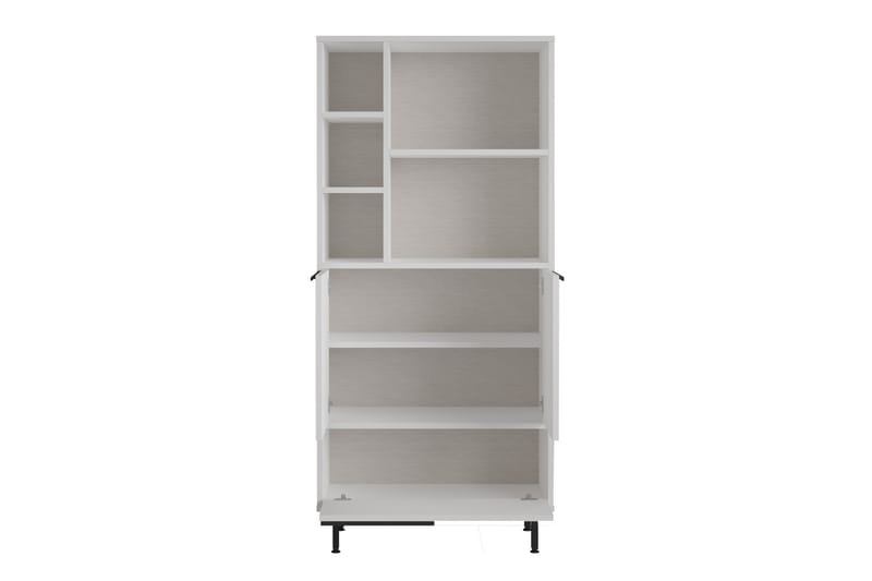 Liyakat Høyskap Baderom 161,6 cm - Hvit - Hus & oppussing - Kjøkken & bad - Baderom - Baderomsmøbler & baderomsinnredning - Baderomsskap