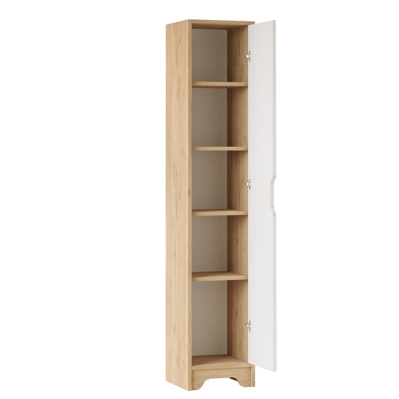 Multi Purpose Cabinet Homitis Eik hvit - Hus & oppussing - Kjøkken & bad - Kjøkken & vaskerom
