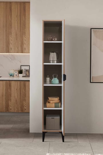 Olyros høyskap 35x190 cm - Hvit - Hus & oppussing - Kjøkken & bad - Kjøkken & vaskerom