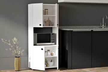 Rinorea Kjøkkenskap 60x140 cm - Hvit - Hus & oppussing - Kjøkken & bad - Kjøkken & vaskerom