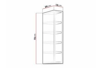 Templemore Kjøkkenskap 15 cm - Brun - Hus & oppussing - Kjøkken & bad - Kjøkken & vaskerom