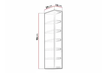 Templemore Kjøkkenskap 15 cm - Brun - Hus & oppussing - Kjøkken & bad - Kjøkken & vaskerom
