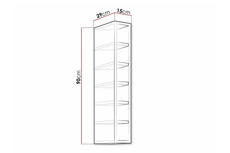Templemore Kjøkkenskap 15 cm - Brun - Hus & oppussing - Kjøkken & bad - Kjøkken & vaskerom