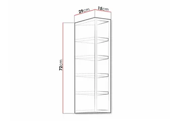 Templemore Kjøkkenskap 15 cm - Hvid - Hus & oppussing - Kjøkken & bad - Kjøkken & vaskerom