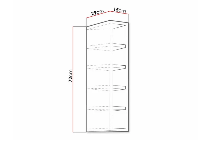 Templemore Kjøkkenskap 15 cm - Hvid - Hus & oppussing - Kjøkken & bad - Kjøkken & vaskerom