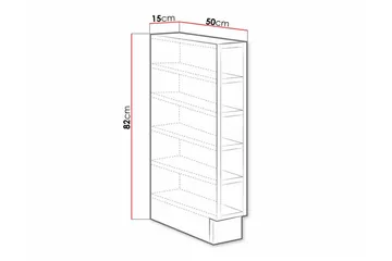 Templemore Kjøkkenskap 15 cm - Hvid - Hus & oppussing - Kjøkken & bad - Kjøkken & vaskerom