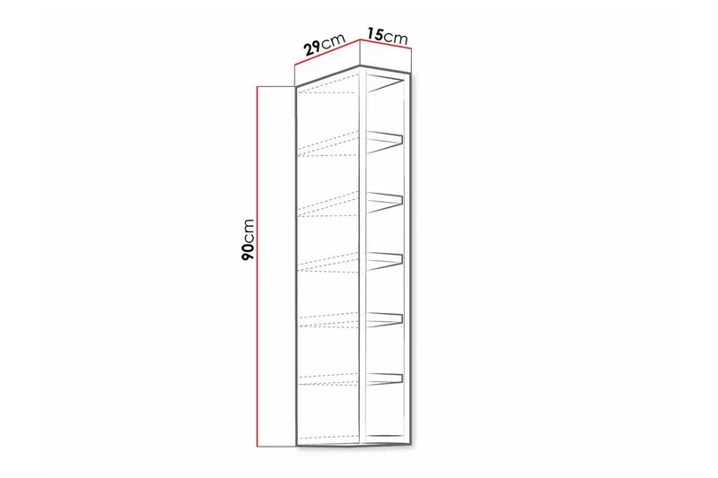 Templemore Kjøkkenskap 15 cm - Hvid - Hus & oppussing - Kjøkken & bad - Kjøkken & vaskerom