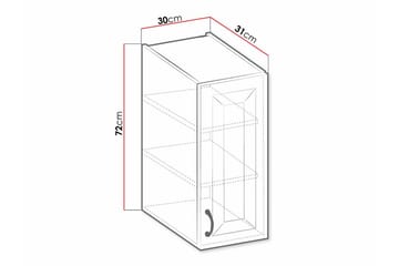 Templemore Kjøkkenskap 30 cm - Hus & oppussing - Kjøkken & bad - Kjøkken & vaskerom