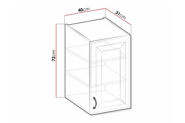 Templemore Kjøkkenskap 40 cm - Hus & oppussing - Kjøkken & bad - Kjøkken & vaskerom
