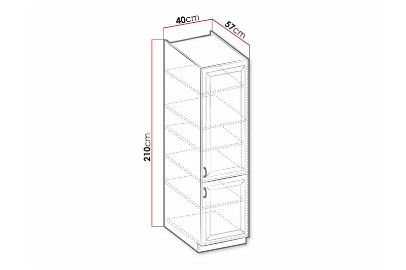 Templemore Kjøkkenskap 40 cm - Hus & oppussing - Kjøkken & bad - Kjøkken & vaskerom