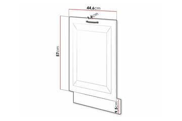 Templemore Kjøkkenskap 44,6 cm - Grafitt - Hus & oppussing - Kjøkken & bad - Kjøkken & vaskerom
