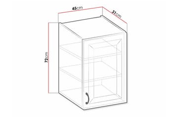 Templemore Kjøkkenskap 45 cm - Hus & oppussing - Kjøkken & bad - Kjøkken & vaskerom