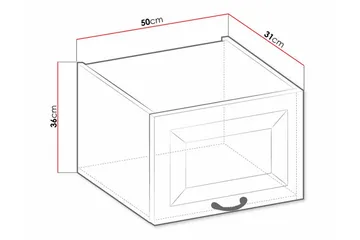 Templemore Kjøkkenskap 50 cm - Hus & oppussing - Kjøkken & bad - Kjøkken & vaskerom