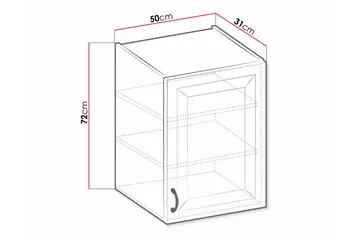 Templemore Kjøkkenskap 50 cm - Hus & oppussing - Kjøkken & bad - Kjøkken & vaskerom