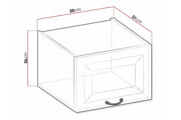 Templemore Kjøkkenskap 50 cm - Hus & oppussing - Kjøkken & bad - Kjøkken & vaskerom