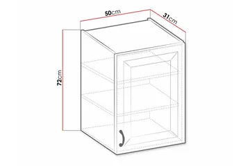 Templemore Kjøkkenskap 50 cm - Hus & oppussing - Kjøkken & bad - Kjøkken & vaskerom