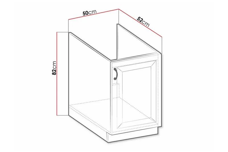 Templemore Kjøkkenskap 50 cm - Hus & oppussing - Kjøkken & bad - Kjøkken & vaskerom
