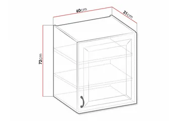 Templemore Kjøkkenskap 60 cm - Hus & oppussing - Kjøkken & bad - Kjøkken & vaskerom