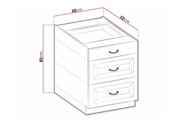 Templemore Kjøkkenskap 60 cm - Hus & oppussing - Kjøkken & bad - Kjøkken & vaskerom
