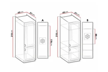 Templemore Kjøkkenskap 60 cm - Hus & oppussing - Kjøkken & bad - Kjøkken & vaskerom