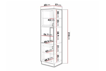 Templemore Kjøkkenskap 60 cm - Hus & oppussing - Kjøkken & bad - Kjøkken & vaskerom