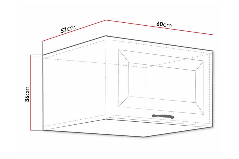Templemore Kjøkkenskap 60 cm - Hus & oppussing - Kjøkken & bad - Kjøkken & vaskerom