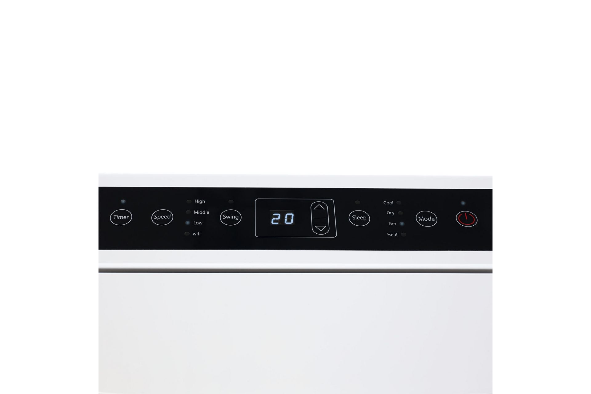 Høyeffektiv AC til 58 m² 4100 W inkl. WIFI - Hvit - Hus & oppussing - Klimakontroll - Aircondition & kjøler