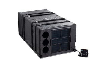 Integrert AC til bobil/campingvogn - Svart - Hus & oppussing - Klimakontroll - Aircondition & kjøler