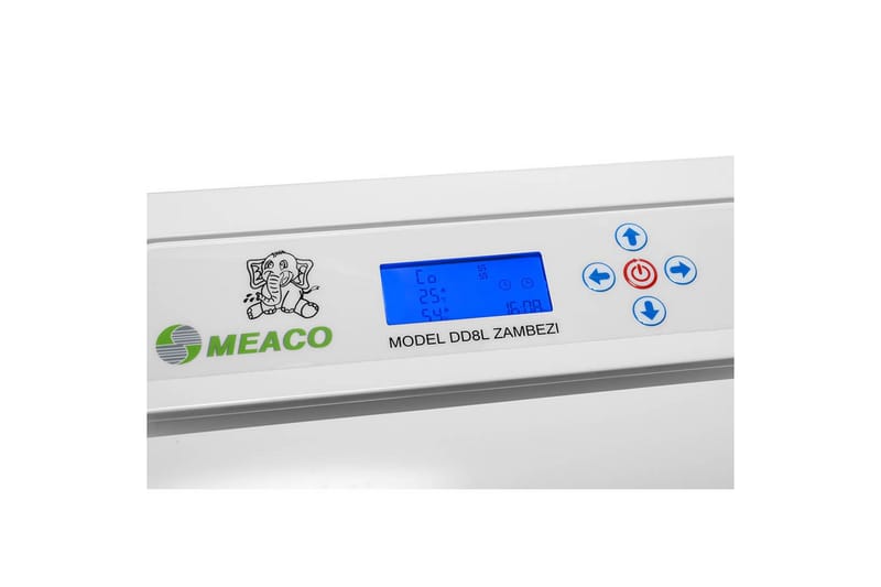 Avfukter Meaco Adsorpsjon DD8L Zambezi Hvit - Hus & oppussing - Klimakontroll - Luftforbedring