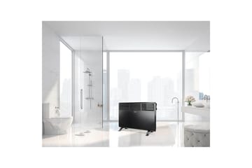 Elektrisk radiator for baderom Black+Decker Svart 1200W - 1200W - Hus & oppussing - Klimakontroll - Oppvarming