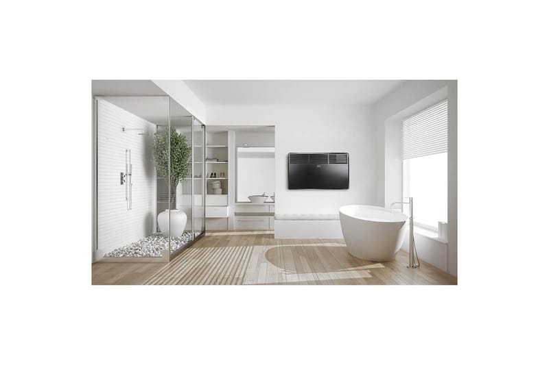 Elektrisk radiator for baderom Black+Decker Svart 1800W - 1800W - Hus & oppussing - Klimakontroll - Oppvarming