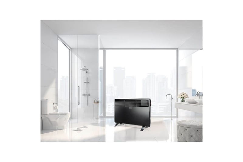 Elradiator for Baderom Black+Decker Svart - Svart - Hus & oppussing - Klimakontroll - Oppvarming