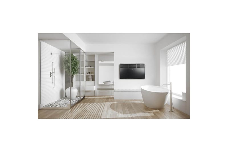 Elradiator for Baderom Black+Decker Svart - Svart - Hus & oppussing - Klimakontroll - Oppvarming