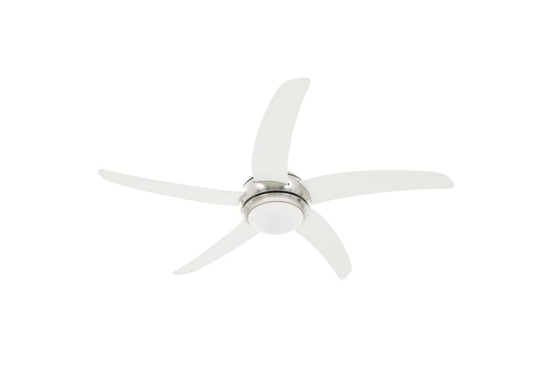 Dekorert takvifte med lys 128 cm hvit - Hus & oppussing - Klimakontroll - Vifter
