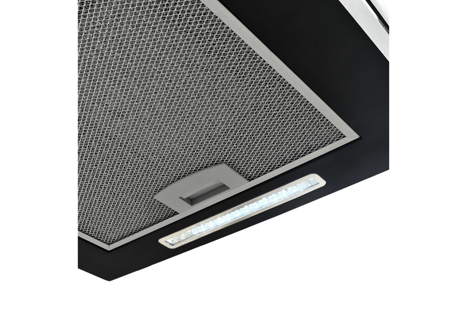 Fritthengende kjøkkenvifte sensor LCD 37cm stål - Svart - Hus & oppussing - Klimakontroll - Vifter