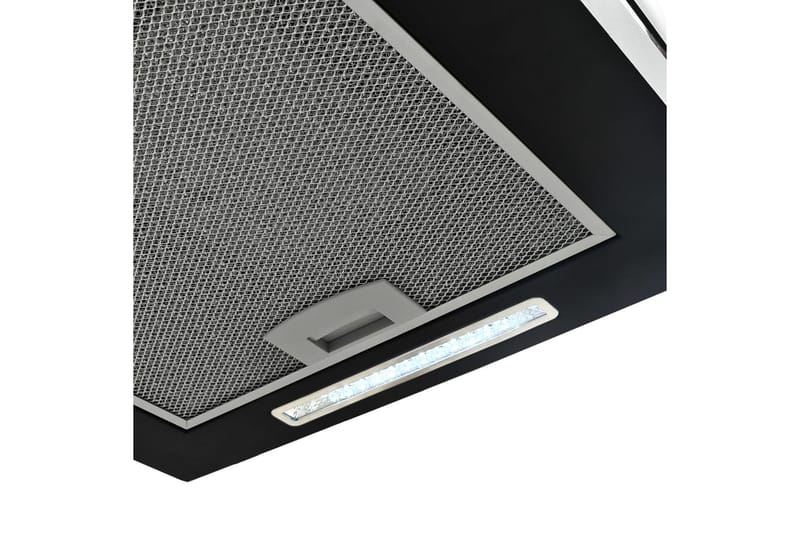 Fritthengende kjøkkenvifte sensor LCD 37cm stål - Svart - Hus & oppussing - Klimakontroll - Vifter