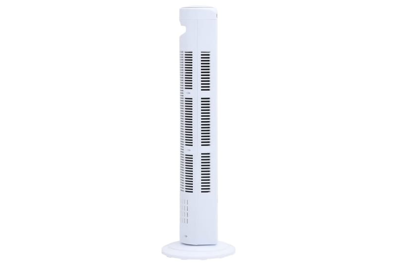 Tårnvifte med fjernkontroll og timer 24x80 cm hvit - Hvit - Gulvvifte - Vifter