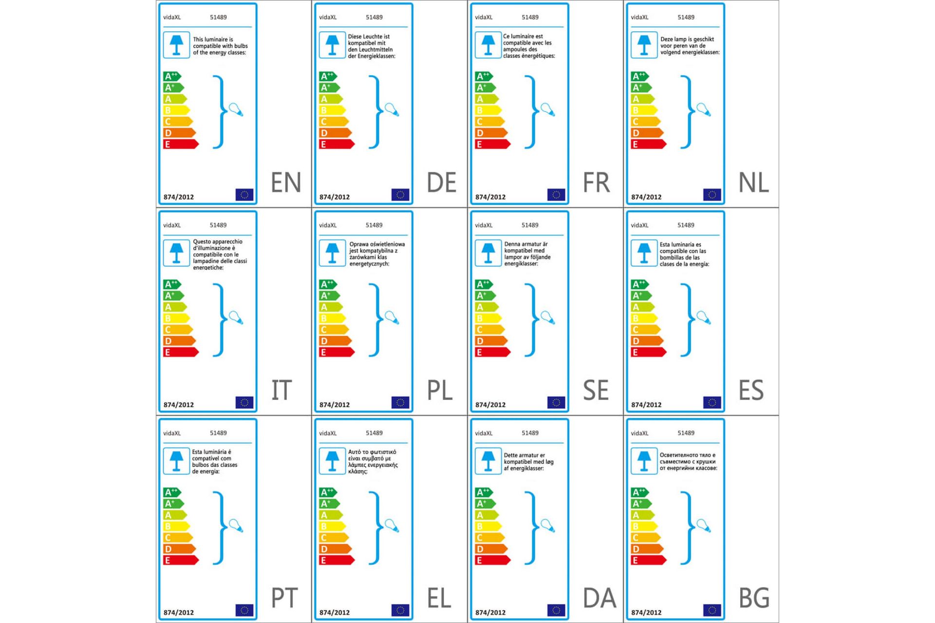 Takvifte med lys 76 cm lysebrun - Brun - Hus & oppussing - Klimakontroll - Vifter