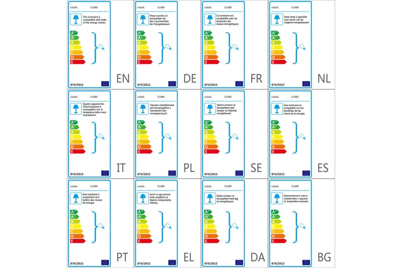 Takvifte med lys 76 cm lysebrun - Brun - Hus & oppussing - Klimakontroll - Vifter